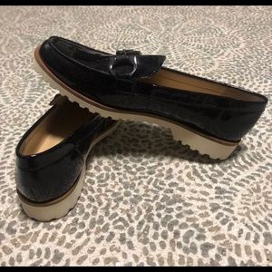 Karl Lagerfeld Patent Loafers Size 7.5